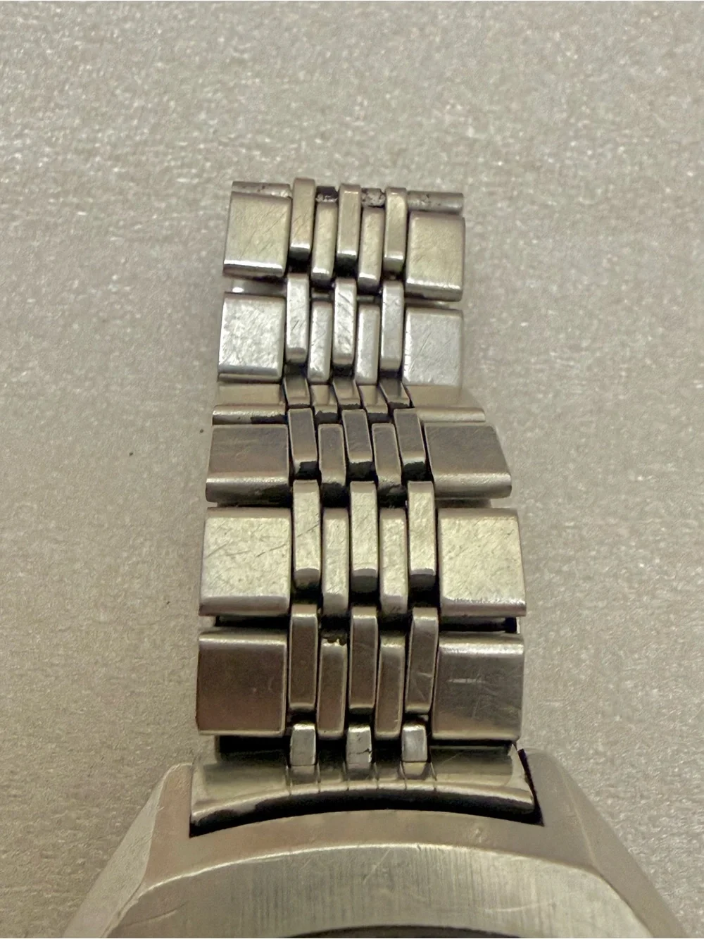 Vintage Seiko Automatic 7009-5008 Blue Dial Day Date Men's Watch TV Case